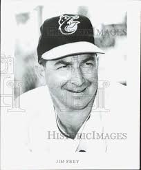 Press Photo Jim Frey, Baltimore Orioles Baseball Team