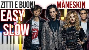 Zitti e buoni 2 måneskin 3:13320 kbps ориг. Zitti E Buoni Maneskin Easy Slow Piano Tutorial Video 4k Youtube