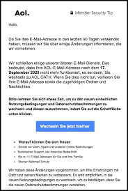 Diese babynamen suchen die deutschen am häufigsten. Aol Mail Phishing Spam Aol Service Nicht Offnen