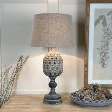 Easily transform the ambience of your room or reading corner or add a splash of colour to match your decor. Table Lamps Cowshed Interiors