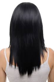 It transforms in different lighting, and the deep dark color leaves your hair with great depth and shine. Hd1401 1 Hairpiece Half Wig Clip In Hair Extension 5 Micro Clips Long Straight Deep Black 20