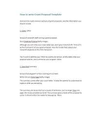 Free Funding Proposal Template Download Short Business Word – ffshop ...