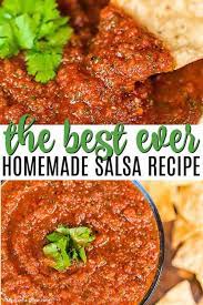 Homemade Salsa Recipe Is So Easy That You Will Not Believe It Make This In Minutes And Enjoy The B Homemade Salsa Recipe Hot Salsa Recipes Fresh Salsa Recipe