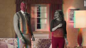 Wandavision Review Elizabeth Olsen And Paul Bettany Add Power To Disney Cnn