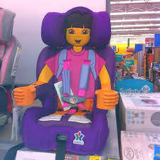 Dora The Explorer Car Seat Super Creepy Dora The Explorer Car Seats Dora