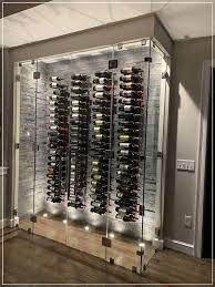 Other features include a lock with key. Ways To Glam Up Your Glass Enclosed Wine Cellar