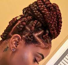 42 Chunky Cool Jumbo Box Braids Styles In Every Length Jumbo Box Braids Styles Box Braids Styling Box Braids Hairstyles
