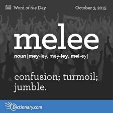 Melee Word Of The Day Dictionary Com Unique Words Definitions Words Word Of The Day