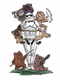Https Bluyou Deviantart Com Art Ewoks Captured A Stormtrooper 419248855 Star Wars Art Ewoks Star Wars Star Wars Drawings