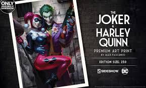 We did not find results for: The Joker Harley Quinn Print Sideshow Collectibles