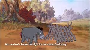 Wherein our old grey friend quotes the masters of eeyoreness. Eeyore Depression Youtube