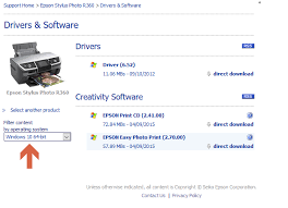 To download epson stylus t20 printer driver we have to live on the epson home page to select the correct driver suitable for the operating system that you operate. Epson Stylus Photo R360 In Windows 10 Microsoft Community