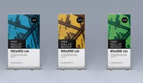 Download Free Roll Up Pull Up Banner Stand Mockup Psd Files Good Mockups PSD Mockup Templates
