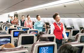 (koreanisch 대한 항공, daehan hanggong) ist die nationale fluggesellschaft südkoreas mit sitz in seoul und basis auf dem . Korean Air Celebrates 50 Years Of International Flying Airline Ratings