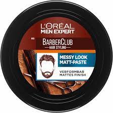 Die verwendung der haarpaste sorgt für ein klassisch, mattes ergebnis! L Oreal Men Expert Barber Club Messy Look Matt Paste Haarpaste 75 Ml