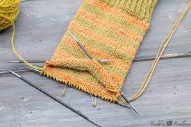When you repeat a knit row and then a purl row for a number of rows, your are creating a pattern row 1: German Short Row Heel Step By Step Tutorial With Written Instructions