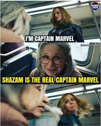 Sorry Carol But The Old Lady Is Right Captain Marvel Punch Captain Marvel Trailer Marvel Funny Captain Marvel
