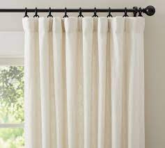Free shipping on many items | browse your favorite brands | affordable prices. Custom Emery Linen Cotton Rod Pocket Blackout Curtain Ivory Pottery Barn