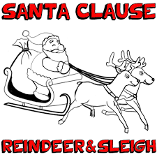 You can add even more details, such as shadows and depth. How To Draw Santa Clause Reindeers And Flying Sleigh For Christmas How To Draw Step By Step Drawing Tutorials