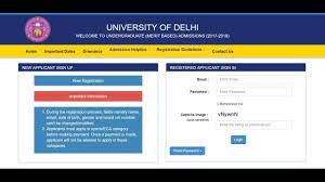 Maybe you would like to learn more about one of these? University Of Delhi Du Admission Procedure How To Apply Online Youtube