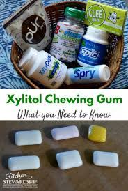 Many of these gums are made with natural sugar alcohols like xylitol and erythritol. Everything You Wanted To Know About Chewing Gums With Xylitol