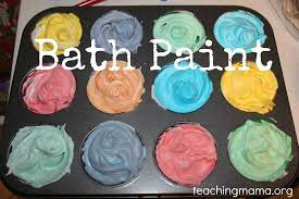 Food coloring shouldn't be able to stain a toilet bowl that's in good condition in the slightest. Diy Bath Paint Teaching Mama