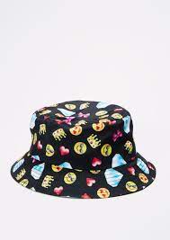 Emotional Emoji Bucket Hat Cute Hats Emoji Hat Bucket Hat Outfit
