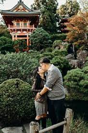 Japanese Tea Garden And Sutro Baths Engagement Session San Francisco Ca Aj Photo Company Wedding Photographer In Madison Wi Engagement Photography Winter Engagement Photography Country Engagement Photography Poses