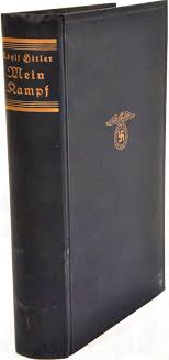 So far, three people have voted for it and one person has attacked me in a rather bizarre way. Mein Kampf Von Adolf Hitler Volksausgabe Zv 1935 1 Portraitbild 781 S Blaues Ln Mit Gld G
