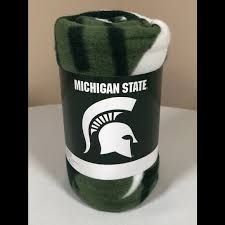 Shop officially licensed college blankets in throw or plush styles as well as snuggies at fanatics.com, the ultimate sports store. Sports Mem Cards Fan Shop College Ncaa Michigan State Spartans Ncaa College Fleece Throw Blanket By Northwest