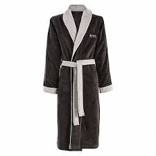 Peignoir D Interieur Hugo Boss Lord En Velours Noir Rue Des Hommes Velours Noir Hugo Boss Peignoir
