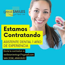 🚀 ¡Oportunidad Laboral para Egresados de CENET en Asistente Dental! 😁 📣  Nos complace anunciar que la Clínica greatSMILES Dental Care tiene una  vacante disponible para el perfil de Asistente Dental. 👉