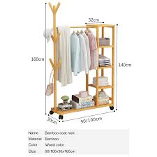 Buy today and get upto 50% off! Japanese Style Bamboo Multi Function Coat Rack Bedroom Simple Modern Removable Hanger Storage Shelves Household Furniture Coat Racks Aliexpress