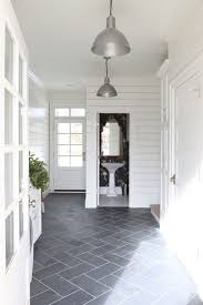 Kitchen Floor Gray Tile Herringbone Pattern 40 Ideas Modern Farmhouse Design Farmhouse Design Ship Lap Walls
