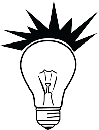 Black And White Light Bulb Clip Art Besides The Silhouettes I Drawing Clipart Free Clipart Images Drawings