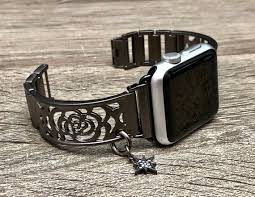 Black Apple Watch Band 38mm Pin On Christmas