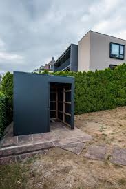 Deisgn Gartenhaus By Design Garten Augsburg Anthrazit Hpl Fassade Niemals Streichen Anthrazit Augsbu Backyard Buildings Outdoor Sheds Backyard Sheds