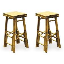 Bamboo Bar Stool Set Of 2 By Buffalo Tools 65 87 Indoor And Outdoor Use Set Includes 2 Stools Great Gift I Outdoor Bar Furniture Bar Stools Bamboo Bar