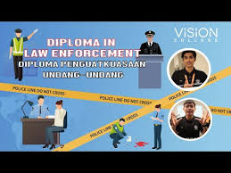 Diploma In Law Enforcement Diploma Penguatkuasaan Undang Undang Vision College Youtube