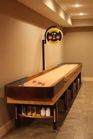 He Would Want A Shuffleboard Table Shuffleboard Table Game Room Basement Shuffleboard Tables