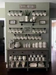 30 Awesome Wall Decor Ideas That You Can Try In Your Home 16 Coffee Bar Home Farmhouse Kitchen Design Kitchen Design
