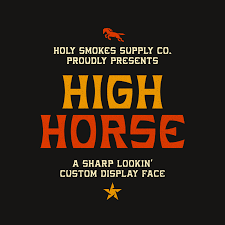 High Horse Holy Smokes Supply Co In 2020 High Horse Custom Displays Inspirational Quotes