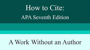 Apa provides guidelines for citing sources with missing information. Apa How To Cite A Website With No Author Youtube
