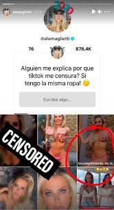 Alejandra Maglietti grabó un video hot y fue censurada por TikTok - Diario  Panorama Movil