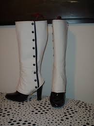 Besuchen sie diese site für details: Knee High Victorian Spats Boot Covers How To Make Boot Covers Sewing On Cut Out Keep
