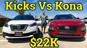 By brian harper and nick tragianis | march 11, 2019. Comparison 2018 Nissan Kicks Vs 2018 Hyundai Kona 22k Each Youtube