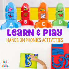 Help your kindergartener navigate this with our fun, educational kindergarten phonics games. Learning Through Play Phonics Activities Fun With Mama