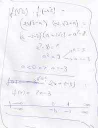 Dacă radicalii din numere negative nu există. Pe Mine Graficul Ma Intereseaza Va Rog Se Considera Functia De Gradul Intai F X 2x A Unde A Brainly Ro