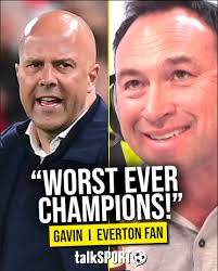 Liverpool are the WORST CHAMPIONS ever and it was RIGHT for Tarkowski to  not get sent off, claims Everton fan! 😤👀