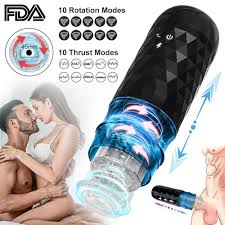 Male Masturbaters Automatic HandsFree Rotating Cup Thrusting Stroker Men Sex  Toy | eBay